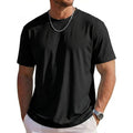 Men’s UPF 80+ Sun Protection Quick-Dry Solid Short Sleeve T-shirt